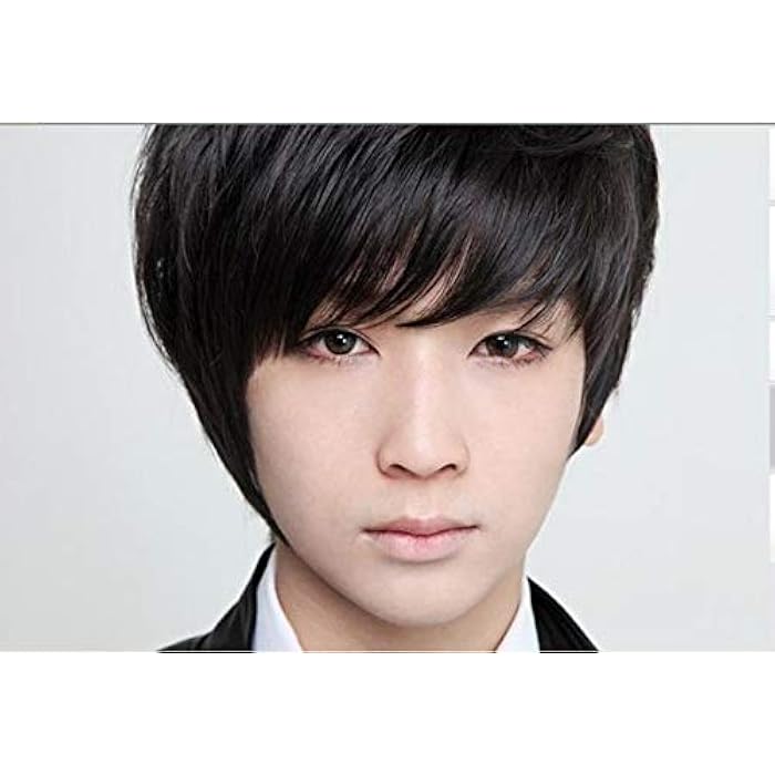 DILLARDS Fashion Cool Short Straight Wigs For Men Black 173-1 - Image 4